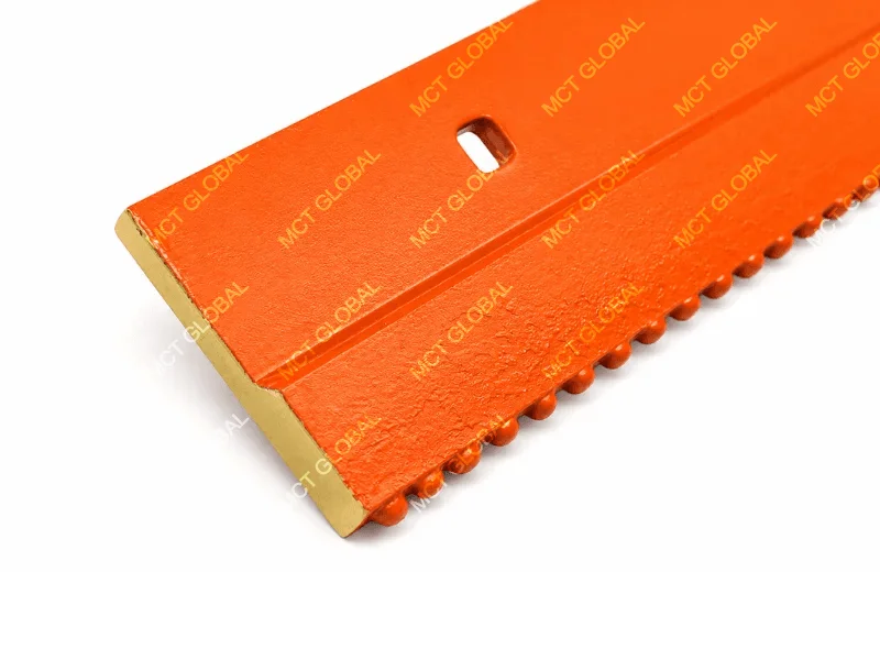 MCT-carbide snowplow blades for ice