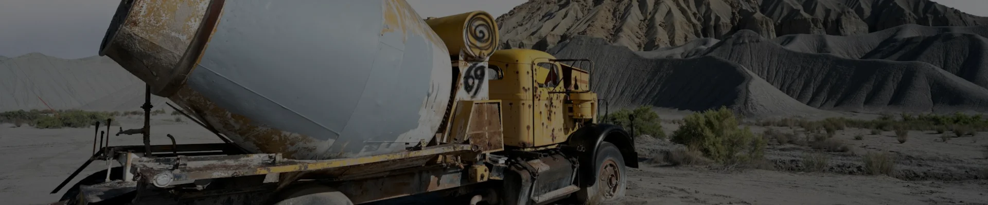 concrete mixer product page banner