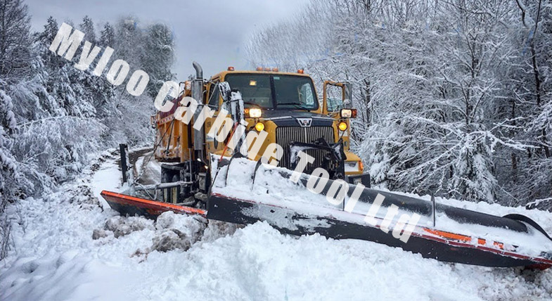 Carbide Inserts Heavy Snow Plow Removal