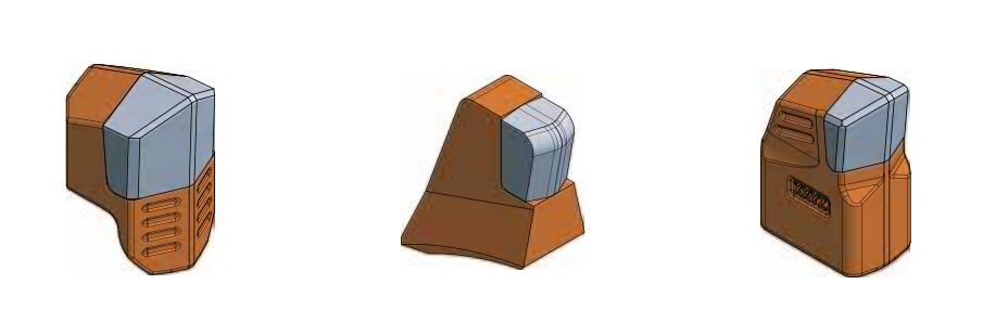 crusher welding teeth for sandvik