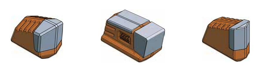 welding teeth for roll crusher